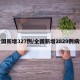 全国新增327例/全国新增2829例病例