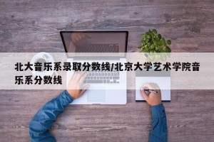 北大音乐系录取分数线/北京大学艺术学院音乐系分数线