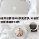 31省昨日新增900例无症状/31省区市昨日新增确诊54例